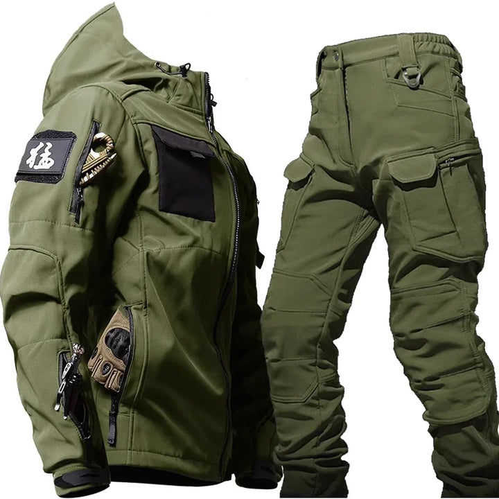 Brett | Men's Tactical Hooded Tracksuit