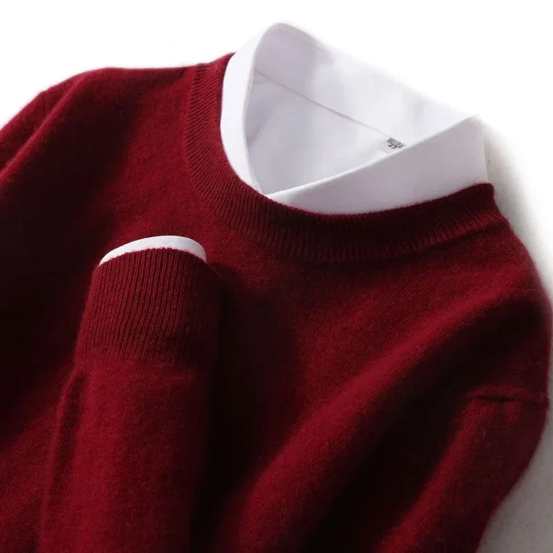 Earl | Men's Merino Wool Crew Neck Jumper