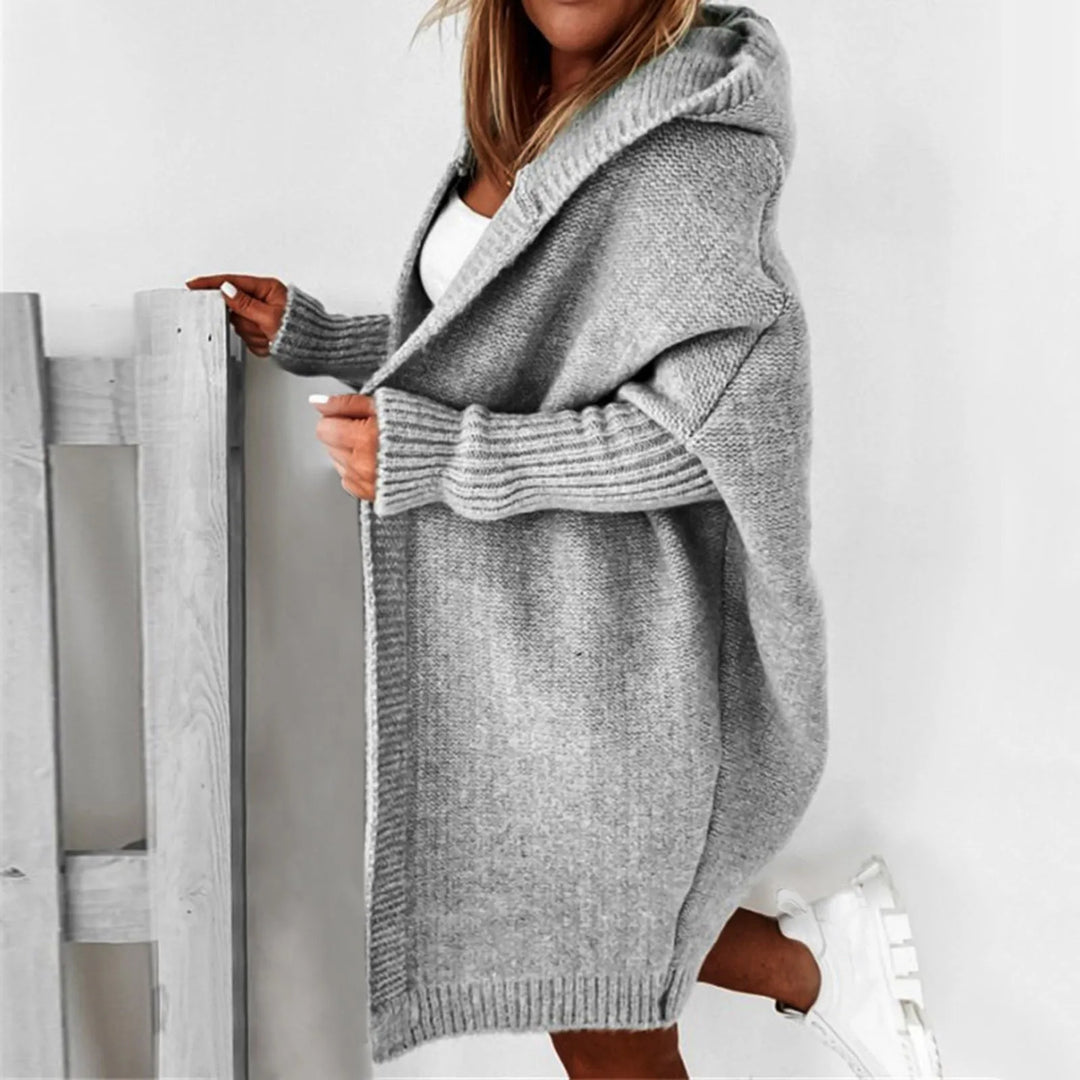 Eugenia | Women's Oversized Hooded Knit Cardigan