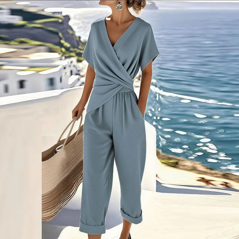 Women's Wrap Top Co-ord Set