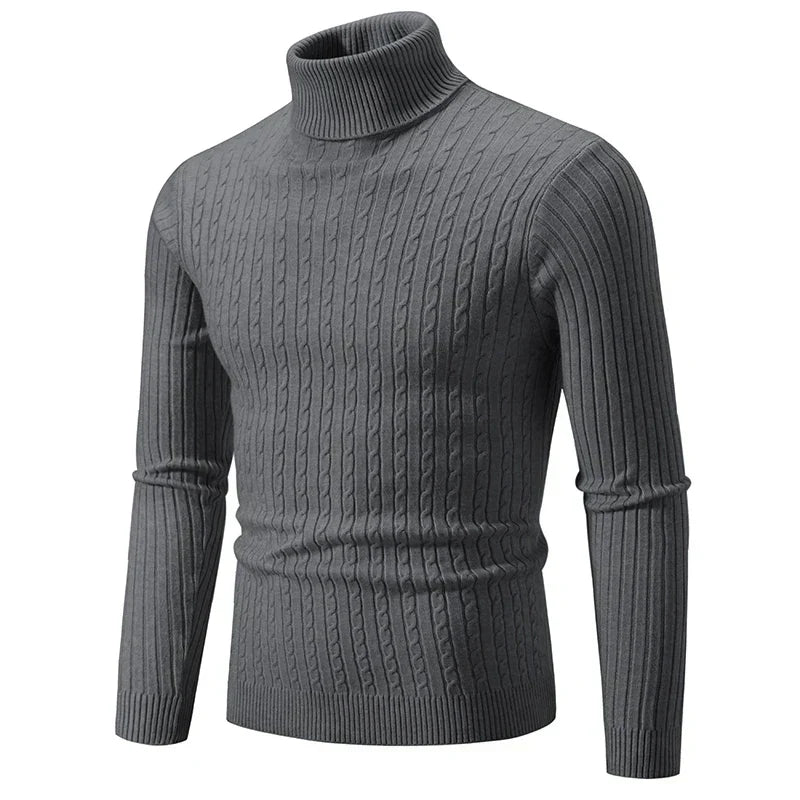 Gregory | Men's Casual Roll Neck Jumper