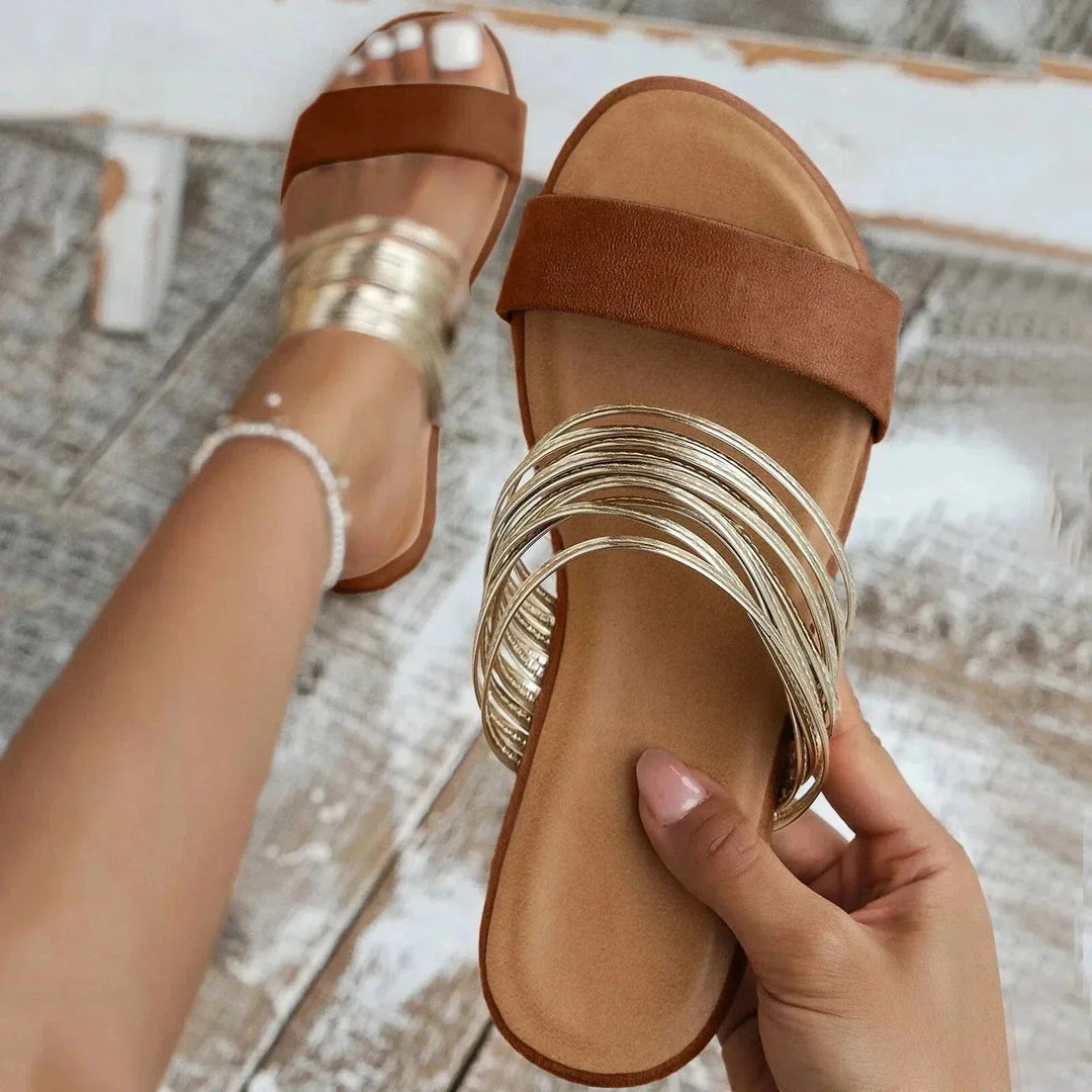 Women's Suede Orthopedic Slides