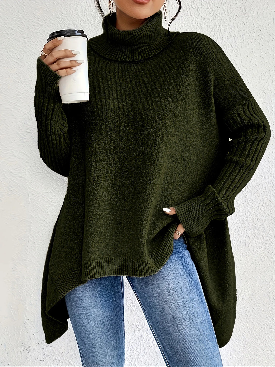 Women's Cashmere Turtleneck Jumper