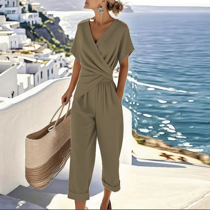 Women's Wrap Top Co-ord Set