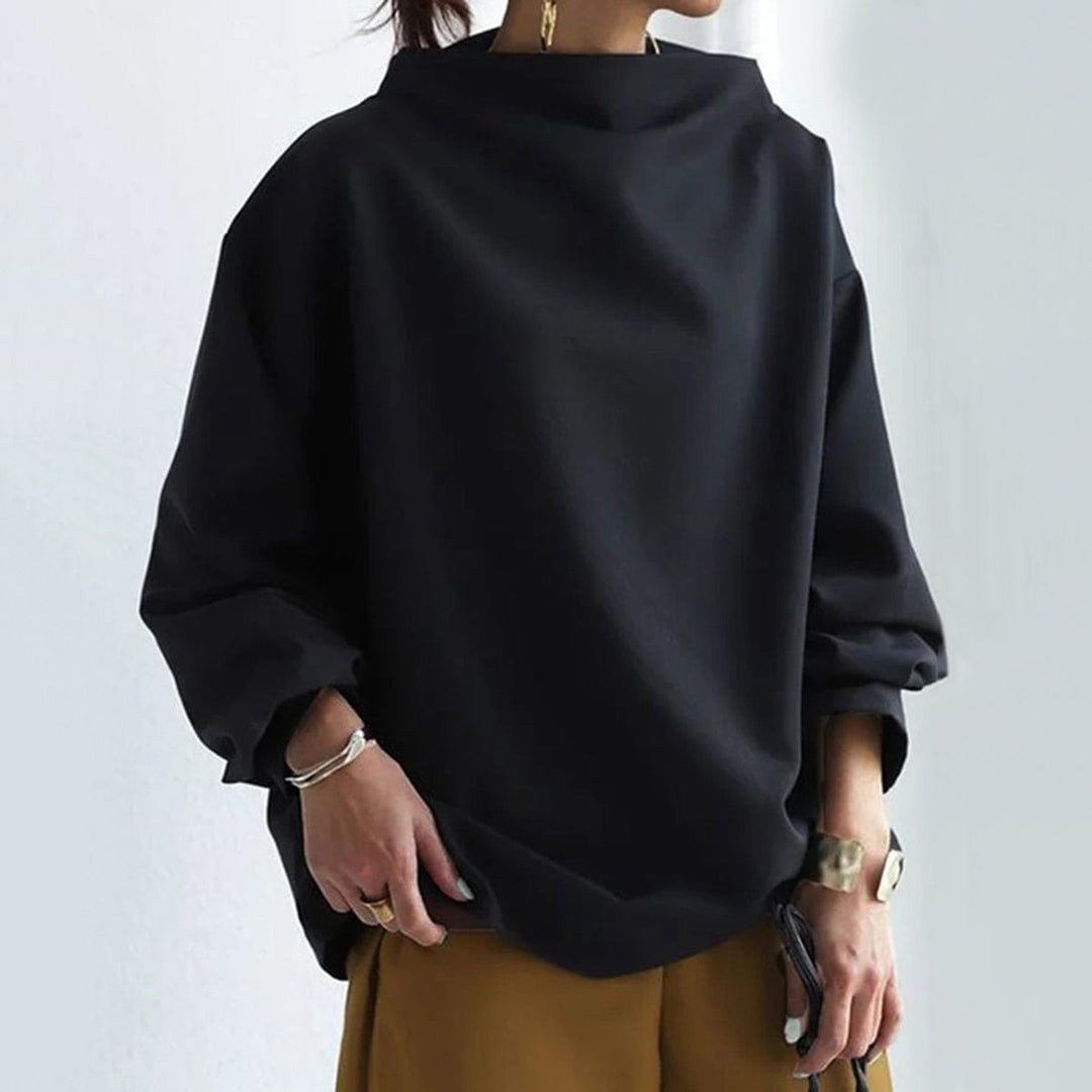 Aurelia | Women's Relaxed Fit High Neck Top