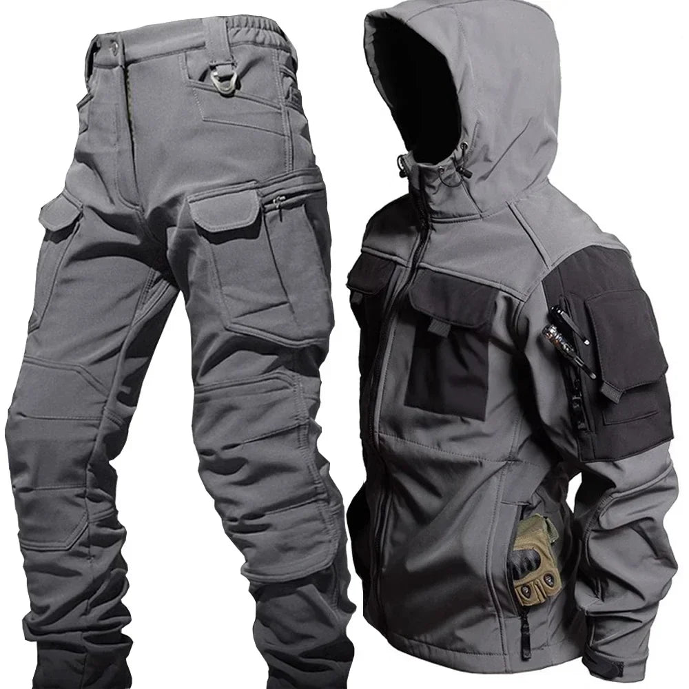 Brett | Men's Tactical Hooded Tracksuit
