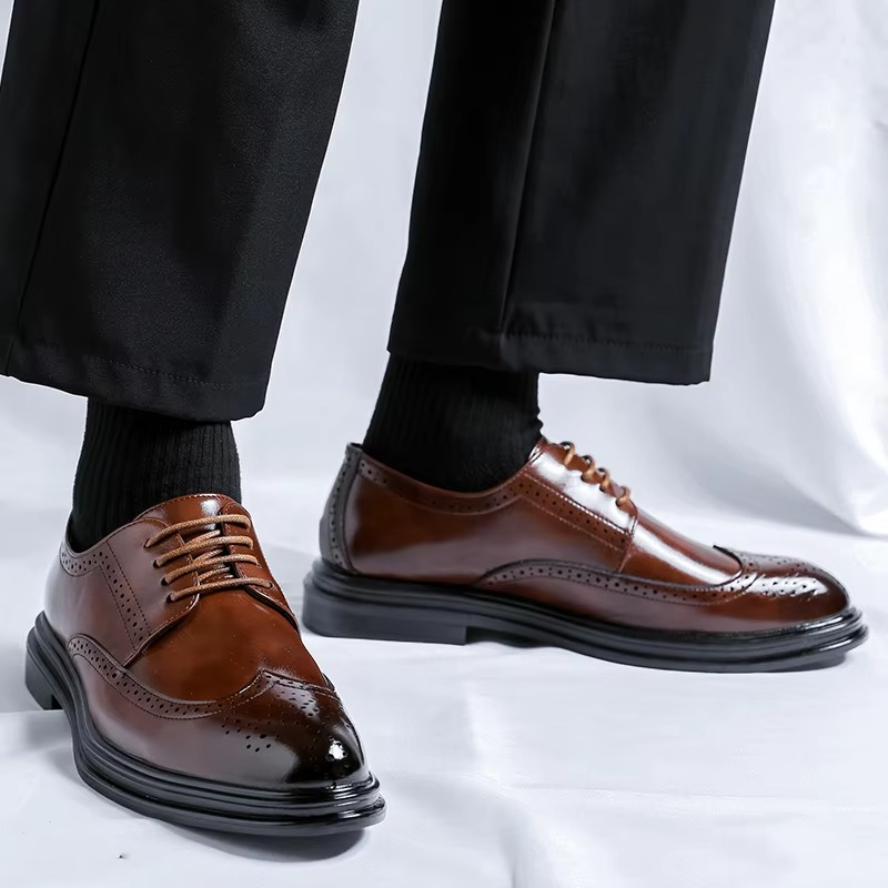 Jude | Men's Classic Wingtip Formal Shoes