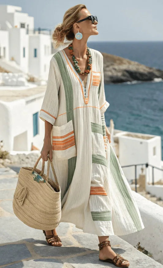 Women's Boho Maxi Sundress