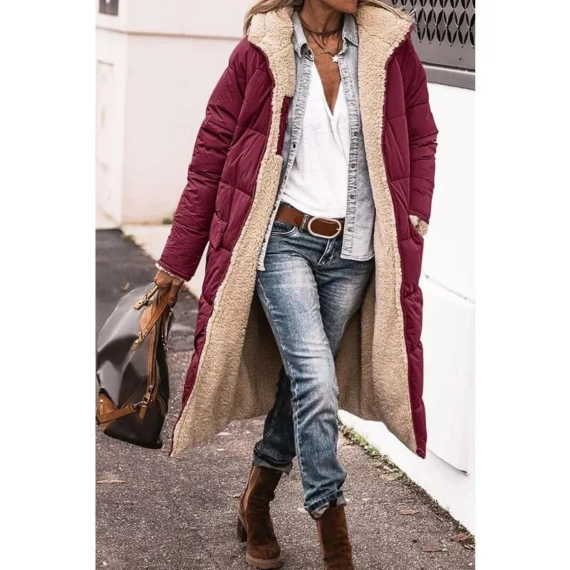 Valerie | Women's Lined Winter Trench Coat