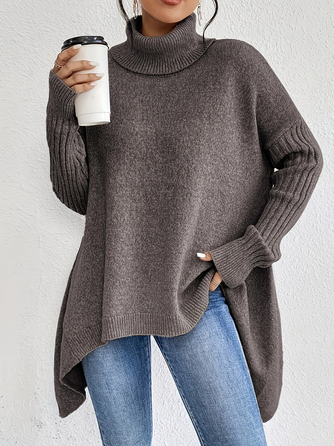 Women's Cashmere Turtleneck Jumper