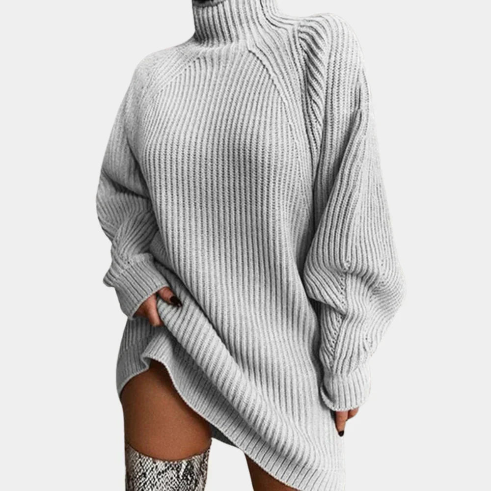 Serena | Women's Oversized Chunky Knit Jumper Dress