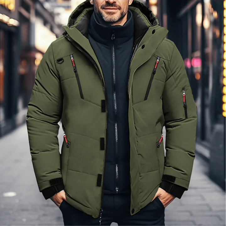 Donald | Men's Insulated Hooded Winter Jacket
