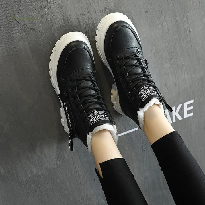 Nancy | Women's Waterproof Faux Fur Winter Boots