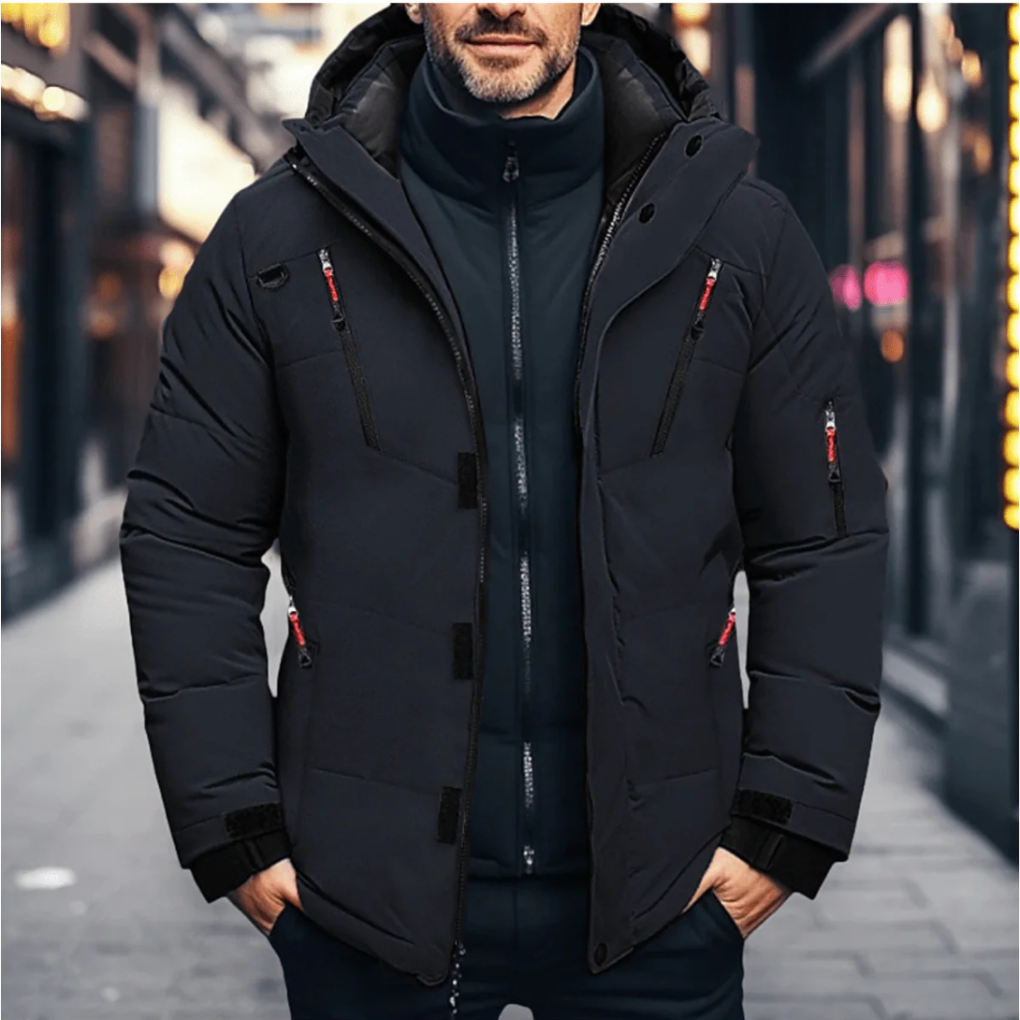 Donald | Men's Insulated Hooded Winter Jacket