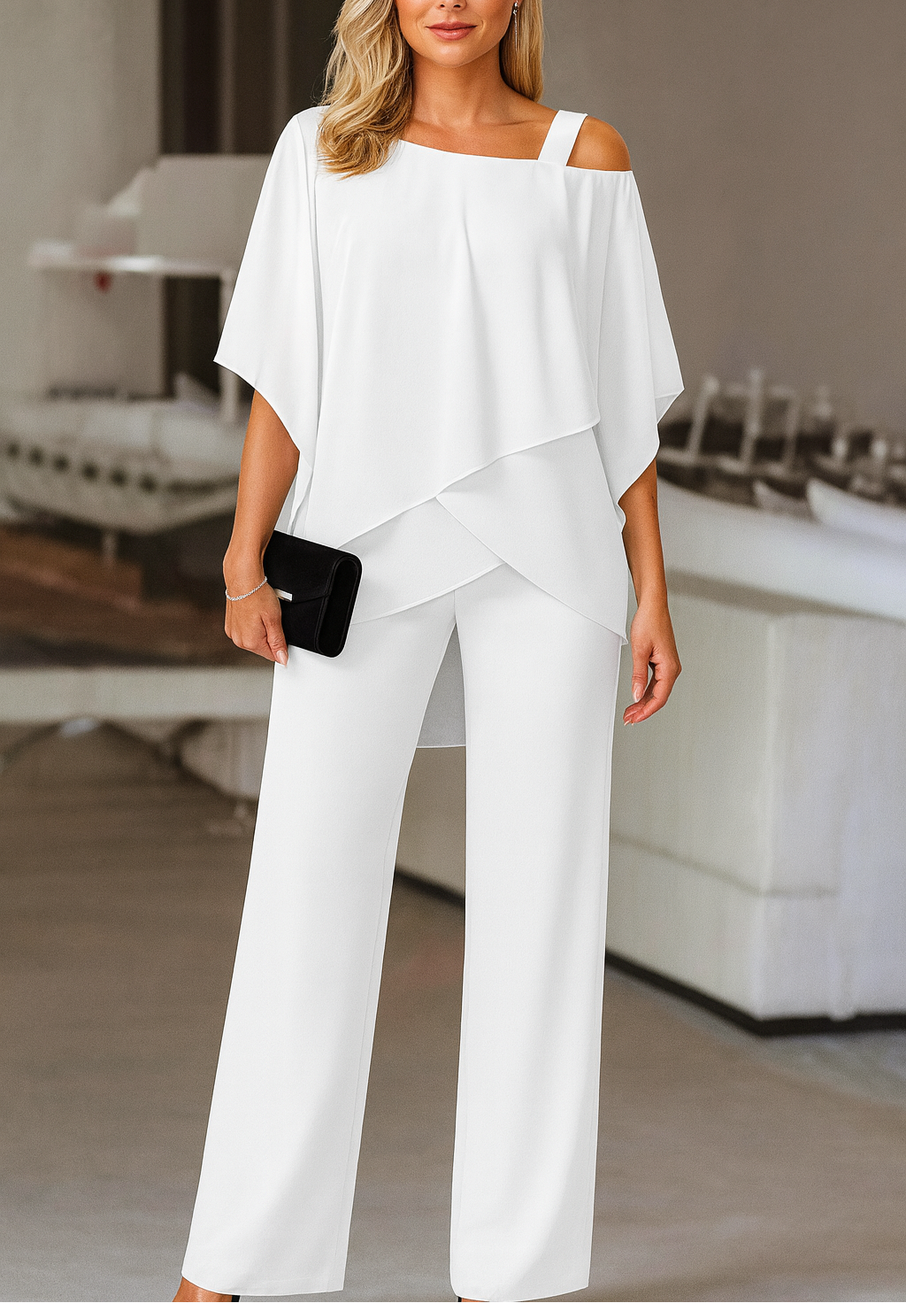 Women's Evening Trouser Set