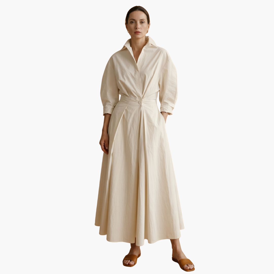 Women's Maxi Shirt Dress
