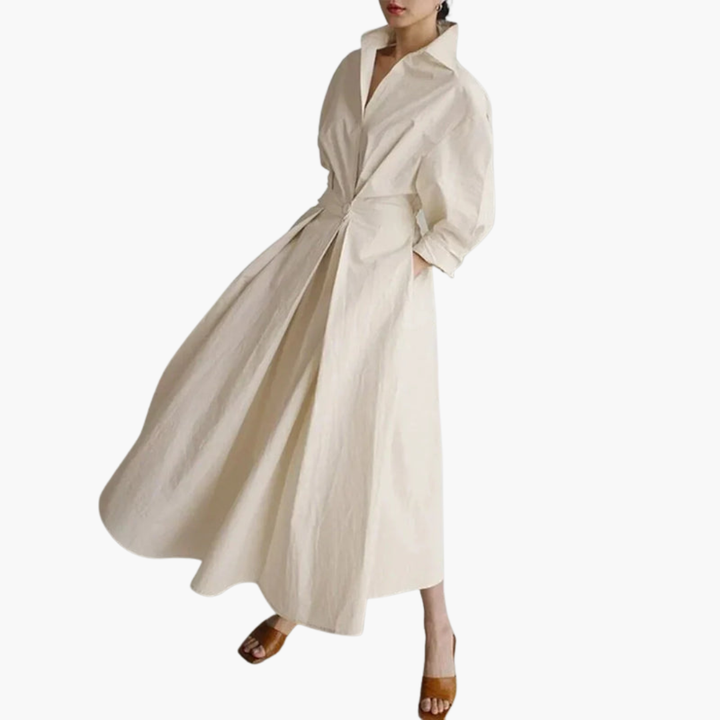 Women's Maxi Shirt Dress