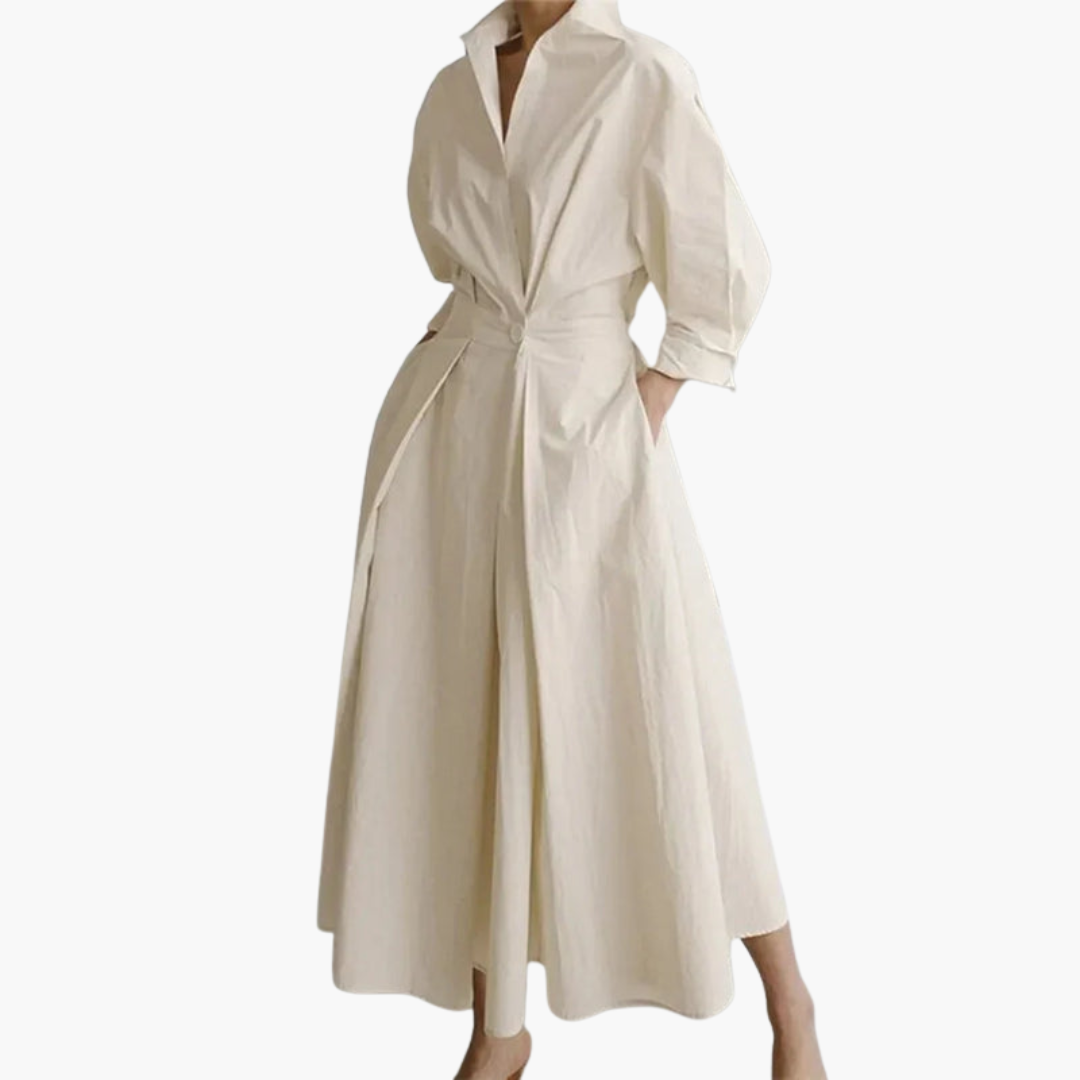 Women's Maxi Shirt Dress