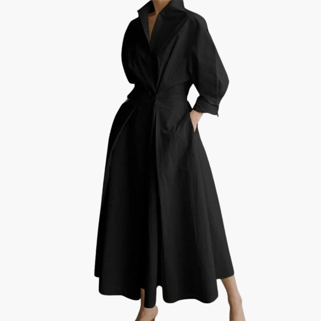 Women's Maxi Shirt Dress
