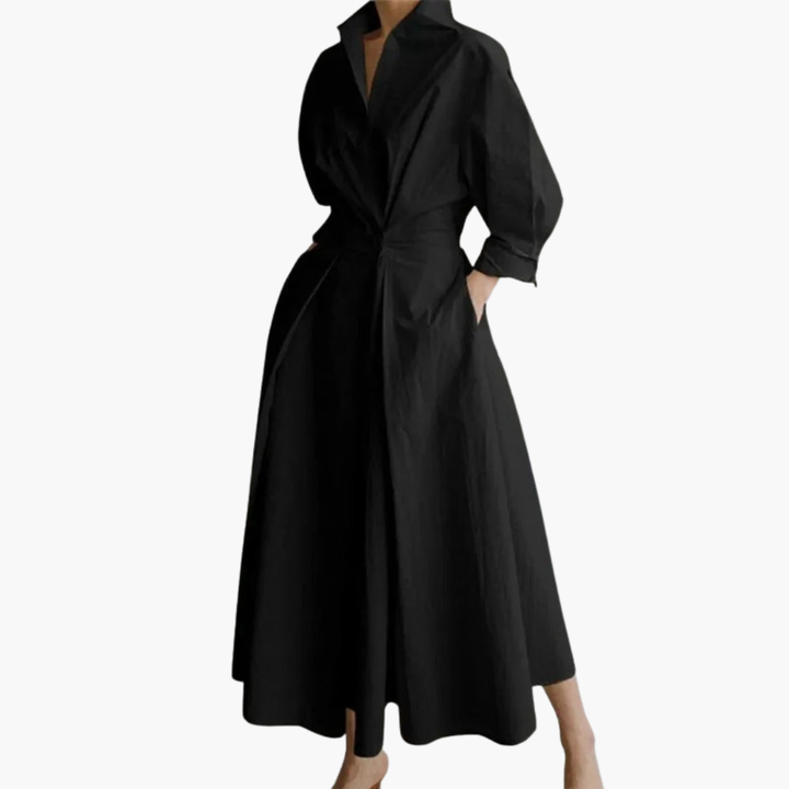 Women's Maxi Shirt Dress