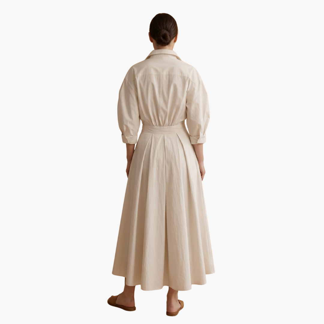 Women's Maxi Shirt Dress