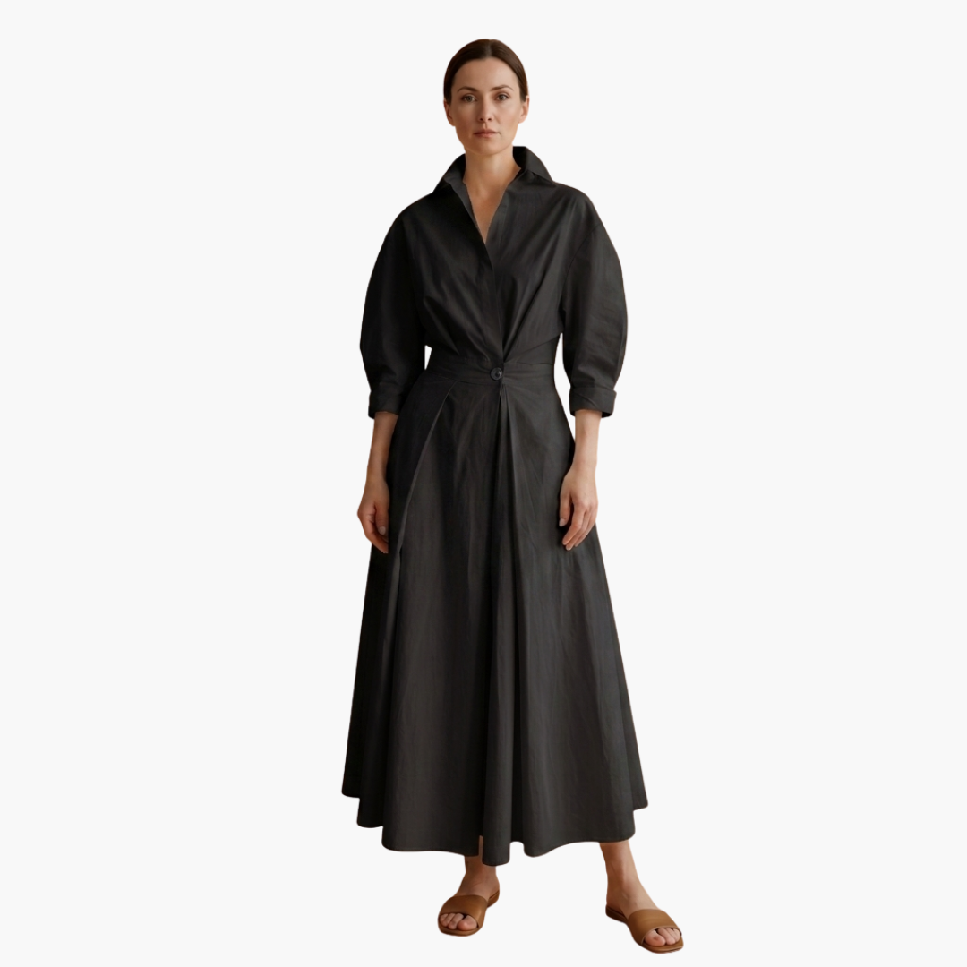 Women's Maxi Shirt Dress
