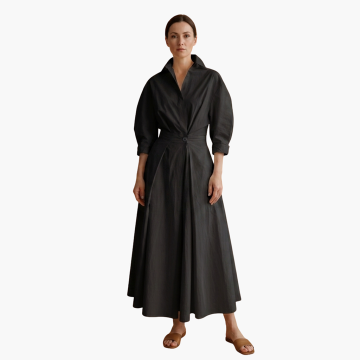 Women's Maxi Shirt Dress