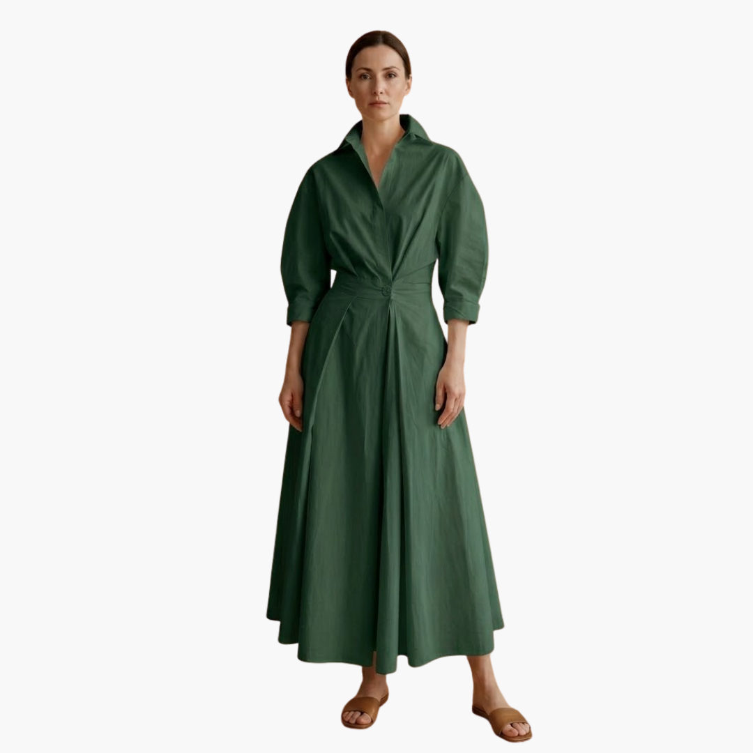 Women's Maxi Shirt Dress