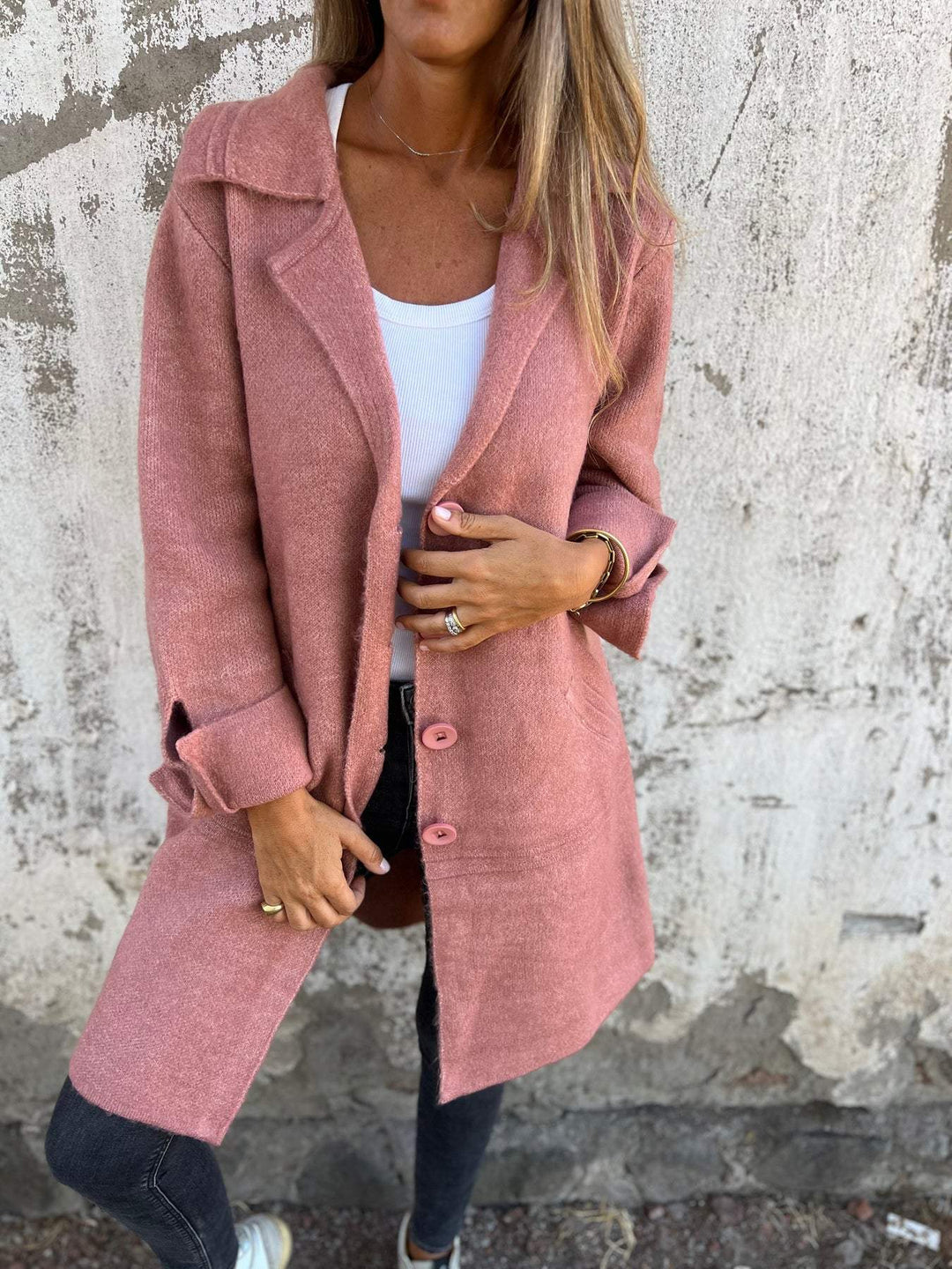 Dorothy | Women's Long Lapel Coat
