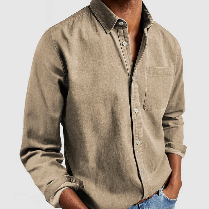 Walter | Men's Textured Business Casual Shirt