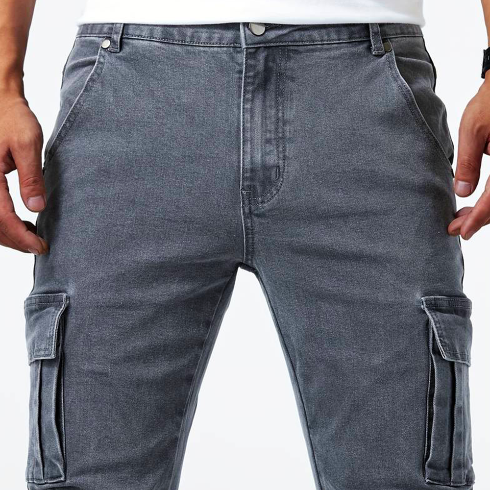 Warren | Men's Stretch Denim Cargo Jeans