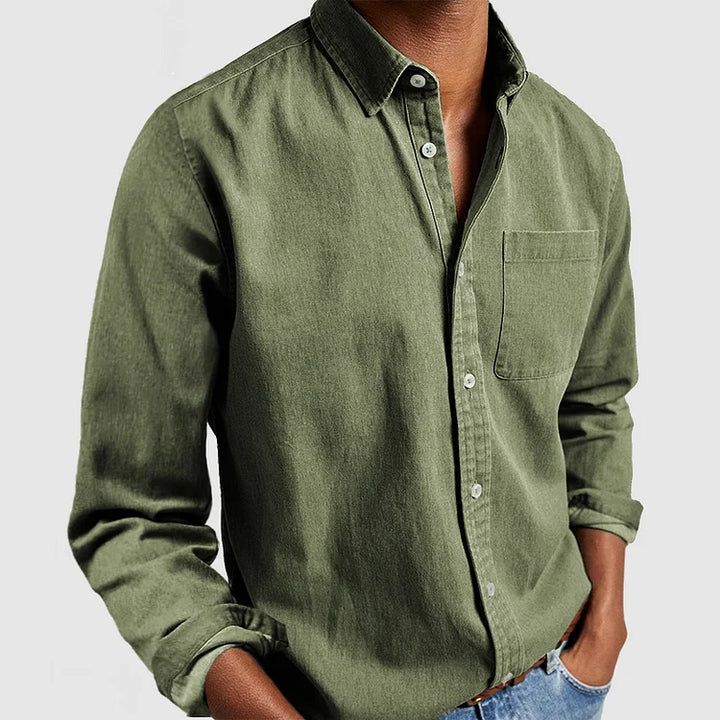Walter | Men's Textured Business Casual Shirt