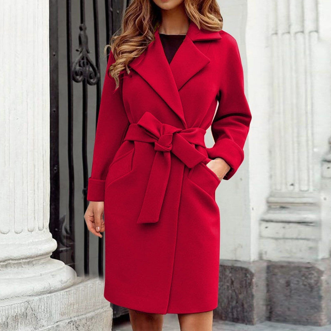 Davina | Women's Long Belted Trench Coat