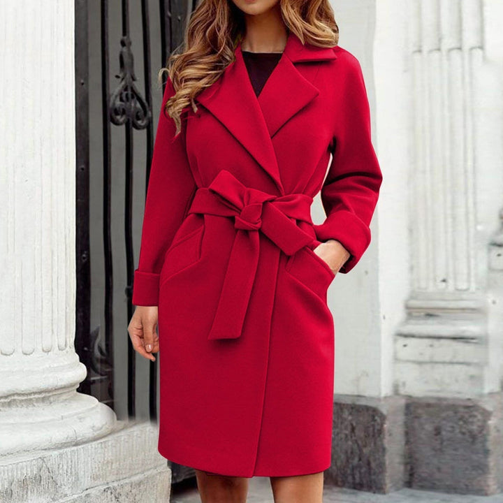Davina | Women's Long Belted Trench Coat