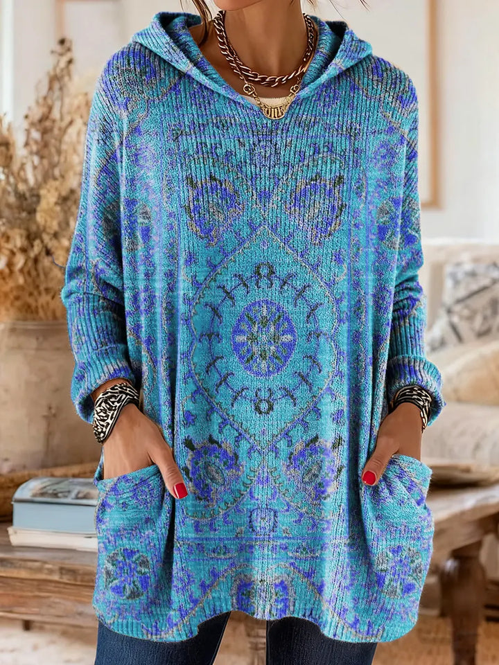 Women's Hooded Knit Tunic