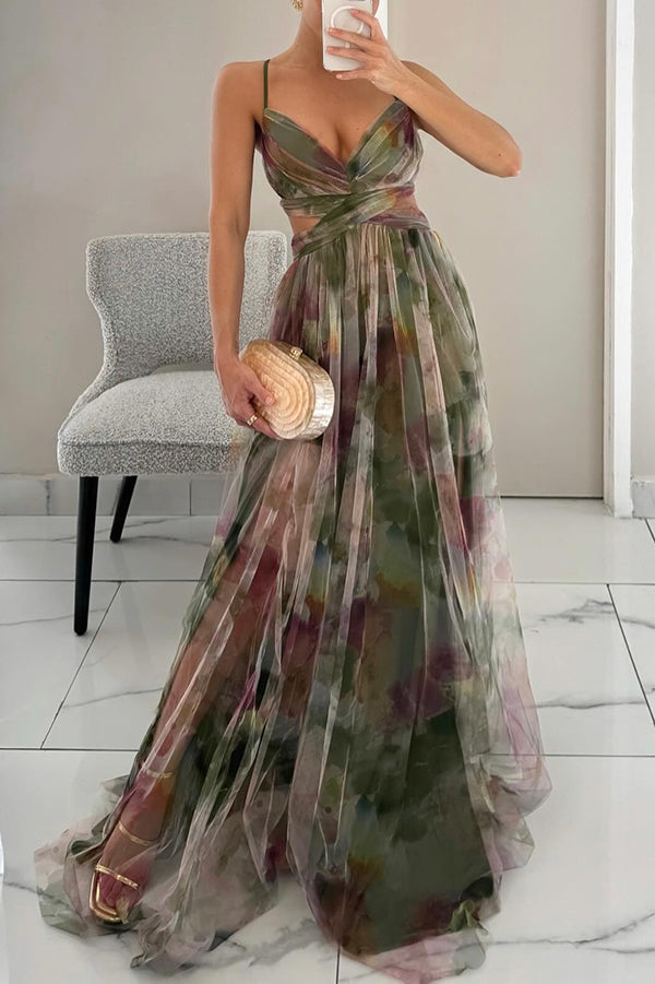 Women's Summer Floral Maxi Dress