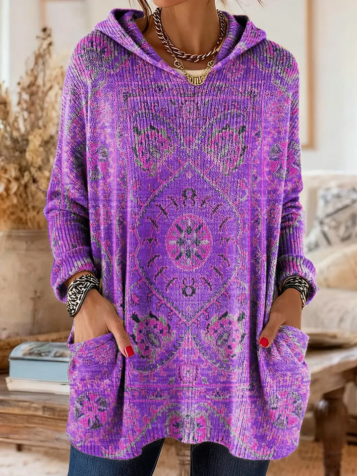 Women's Hooded Knit Tunic
