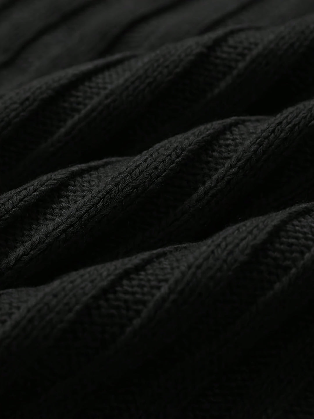 Dexter | Men's Ribbed High Neck Knit Jumper