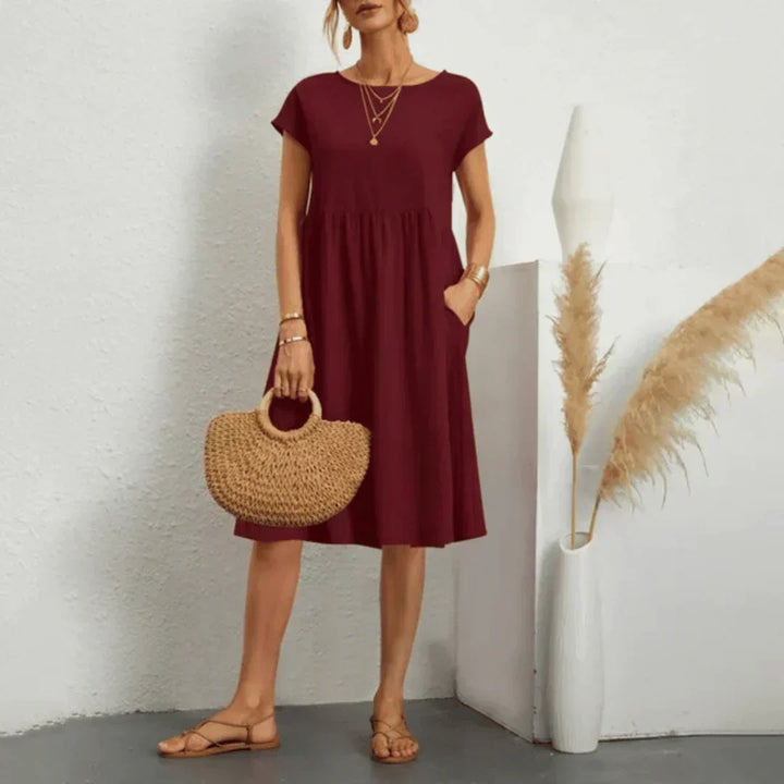 Women's Flowy Midi Sundress