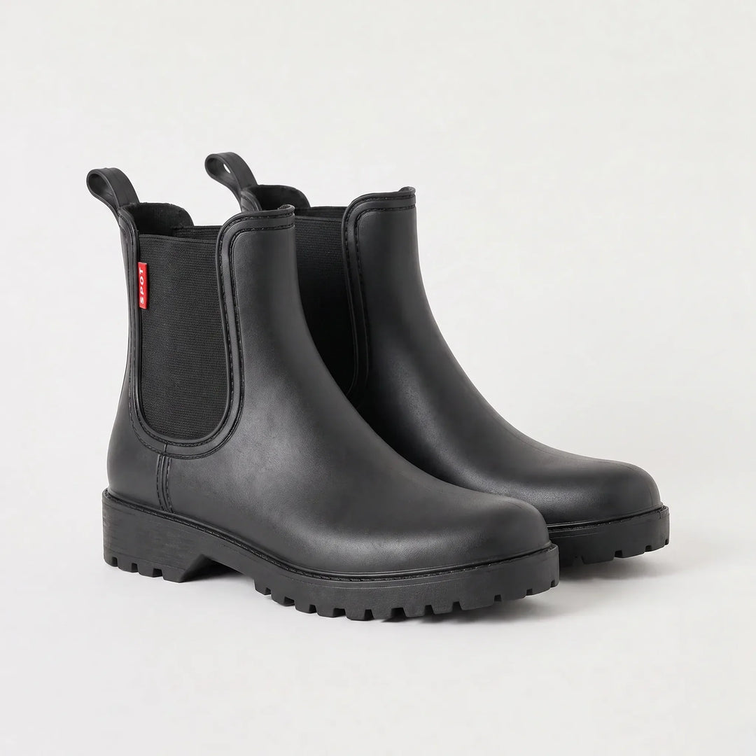 Hollis | Women's Waterproof Chelsea Ankle Boots with Chunky Sole