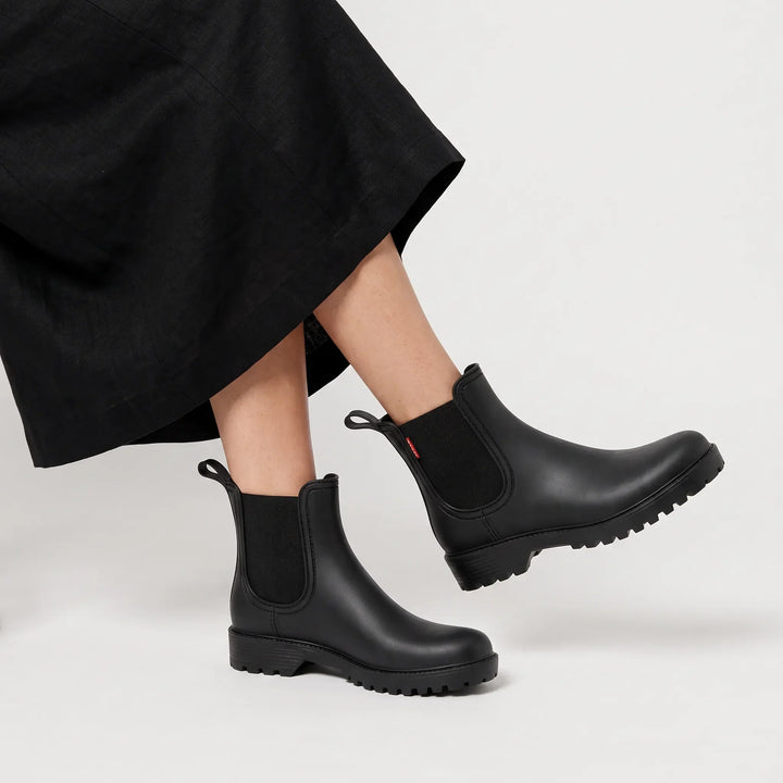 Hollis | Women's Waterproof Chelsea Ankle Boots with Chunky Sole