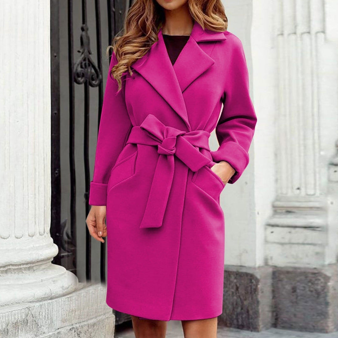 Davina | Women's Long Belted Trench Coat