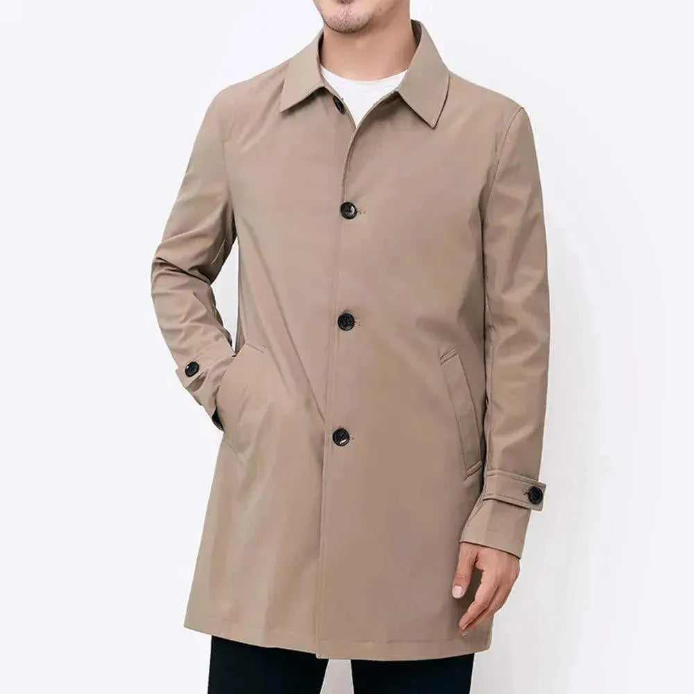 Gavin | Men's Slim Fit Trench Coat