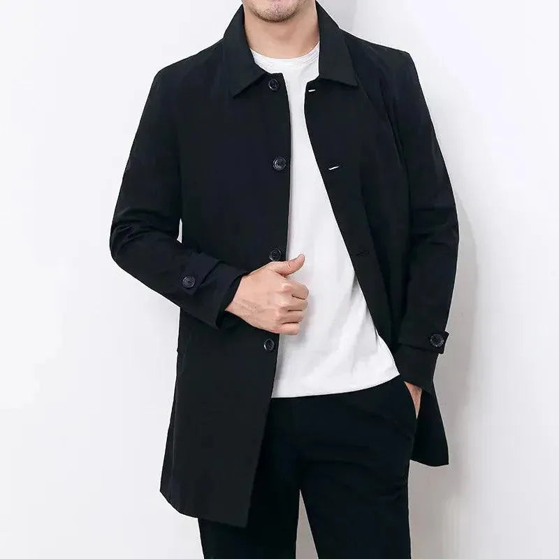 Gavin | Men's Slim Fit Trench Coat