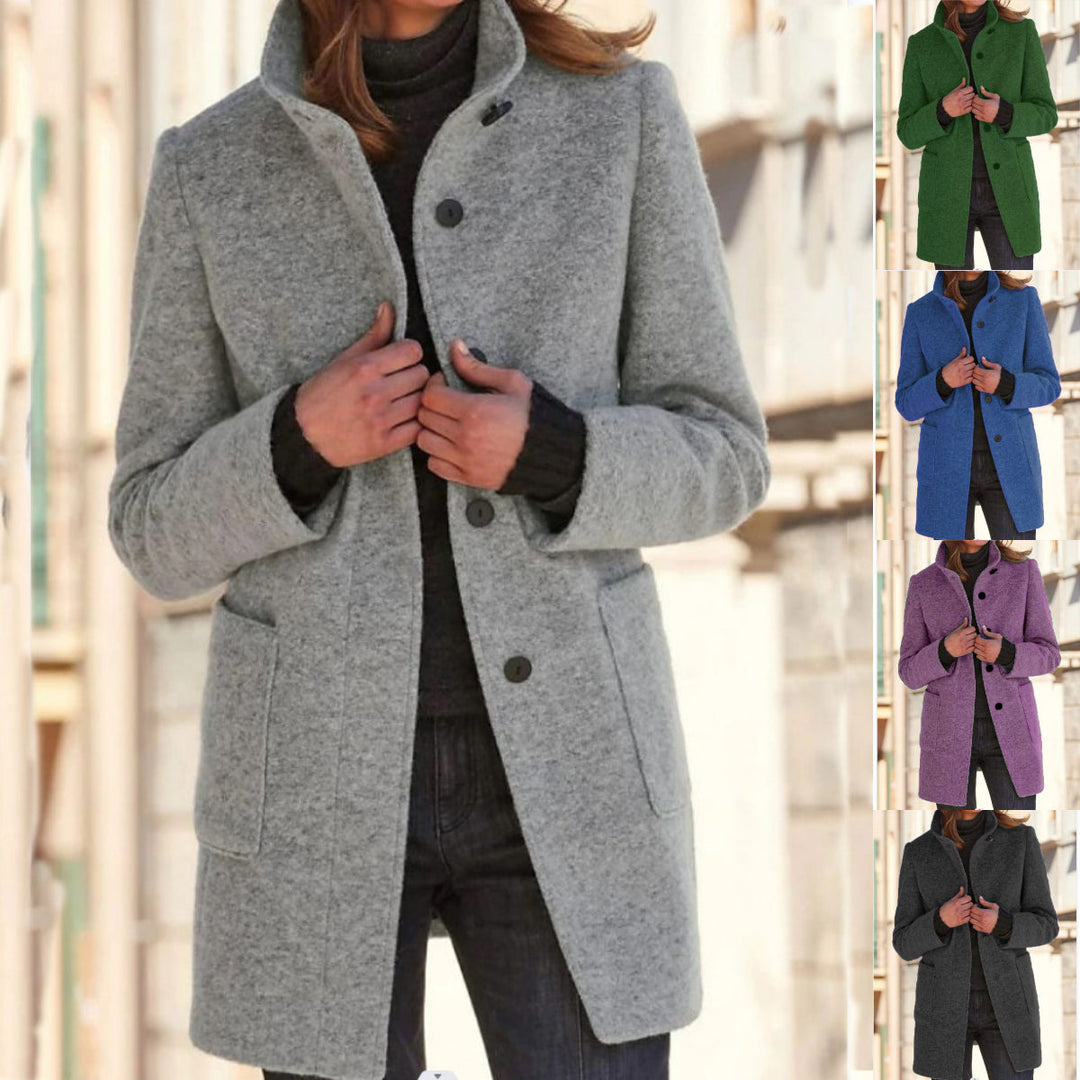 Honor | Women's Tailored Stand Collar Coat