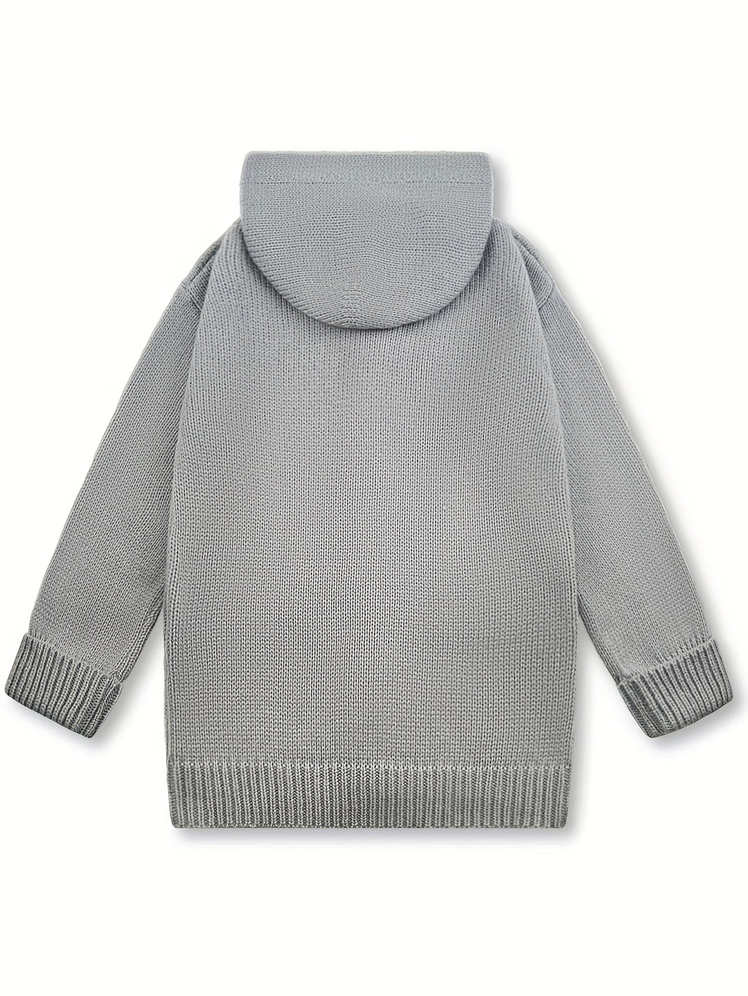 Sorrel | Women's Chunky Knit Hooded Cardigan with Sheep Appliqué