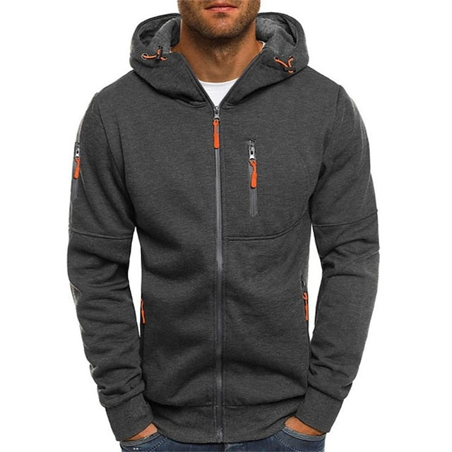 Vincent | Men's Fleece Zip-Up Jacket