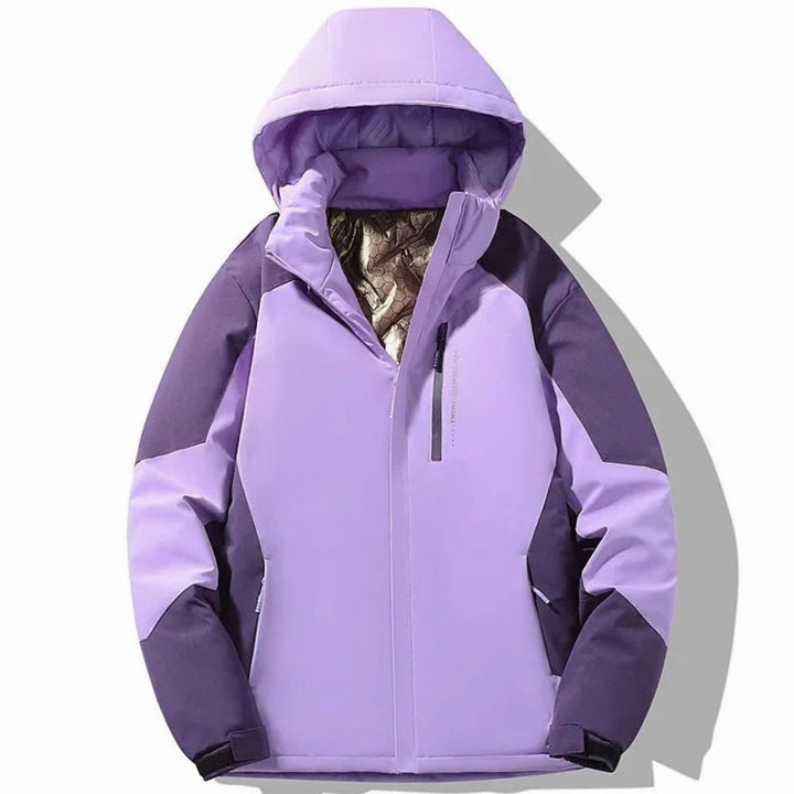 Wilma | Women's Padded Colour Block Ski Jacket