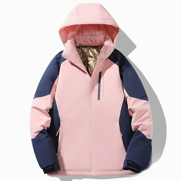 Wilma | Women's Padded Colour Block Ski Jacket