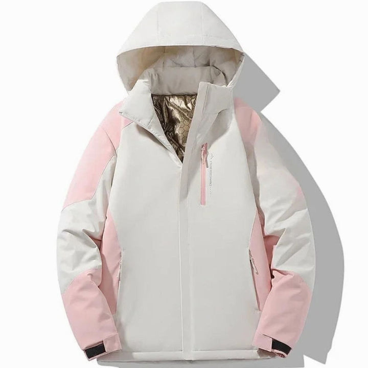 Wilma | Women's Padded Colour Block Ski Jacket